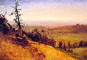 Albert Bierstadt Wasatch Mountains and Great Plains in distance, Nebraska oil painting artist